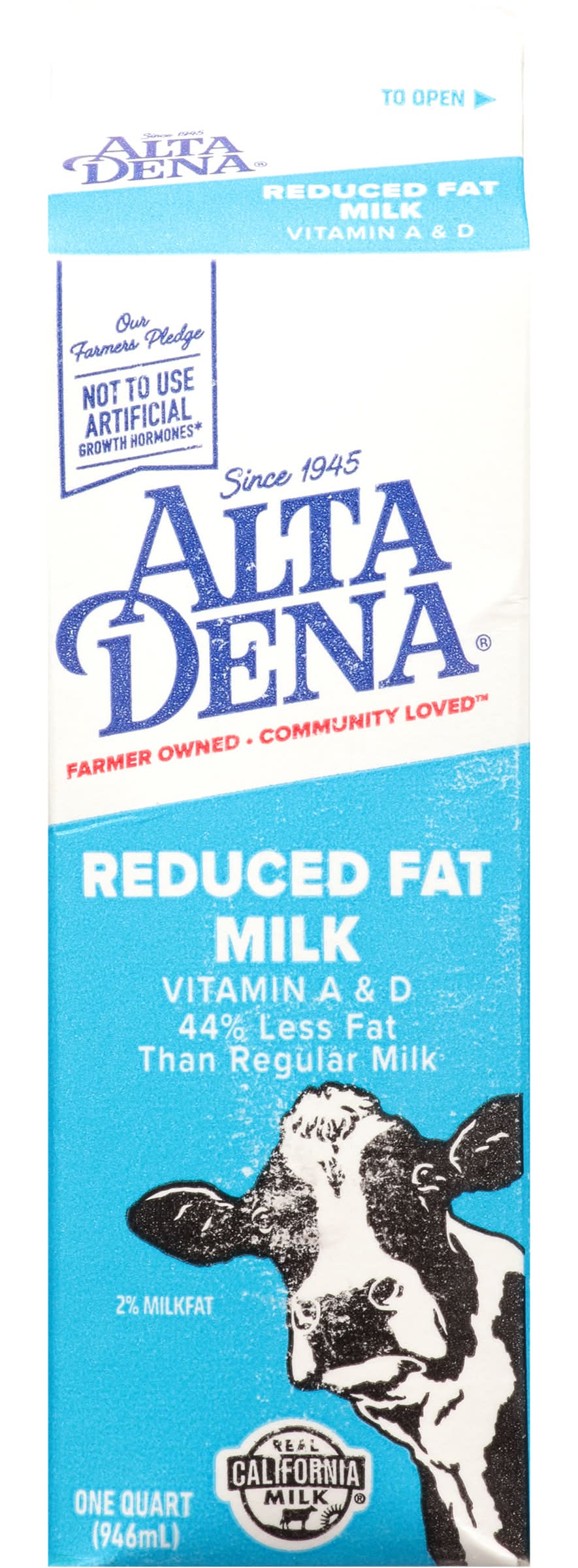 Alta Dena Reduced Fat Milk With Vitamin a & D (1 qt)