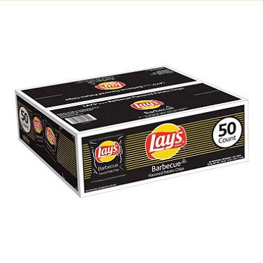 Lays - KC Masterpiece BBQ Potato Chips - 50/1 oz (1X50|Case of 1)