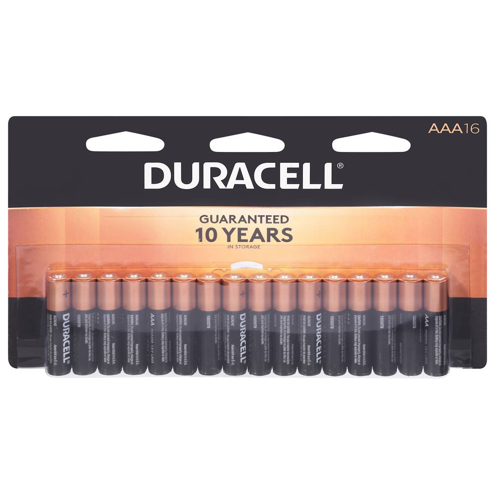 Duracell Coppertop Alkaline Batteries (16 ct)