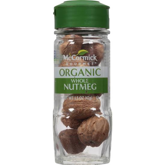 Mccormick Gourmet Organic Whole Nutmeg