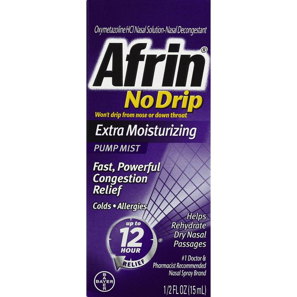 Afrin No Drip Extra Moisturizing - 15 mL