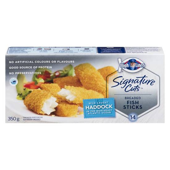 High Liner Crunchy Breaded Haddock Fish Sticks (350 g)