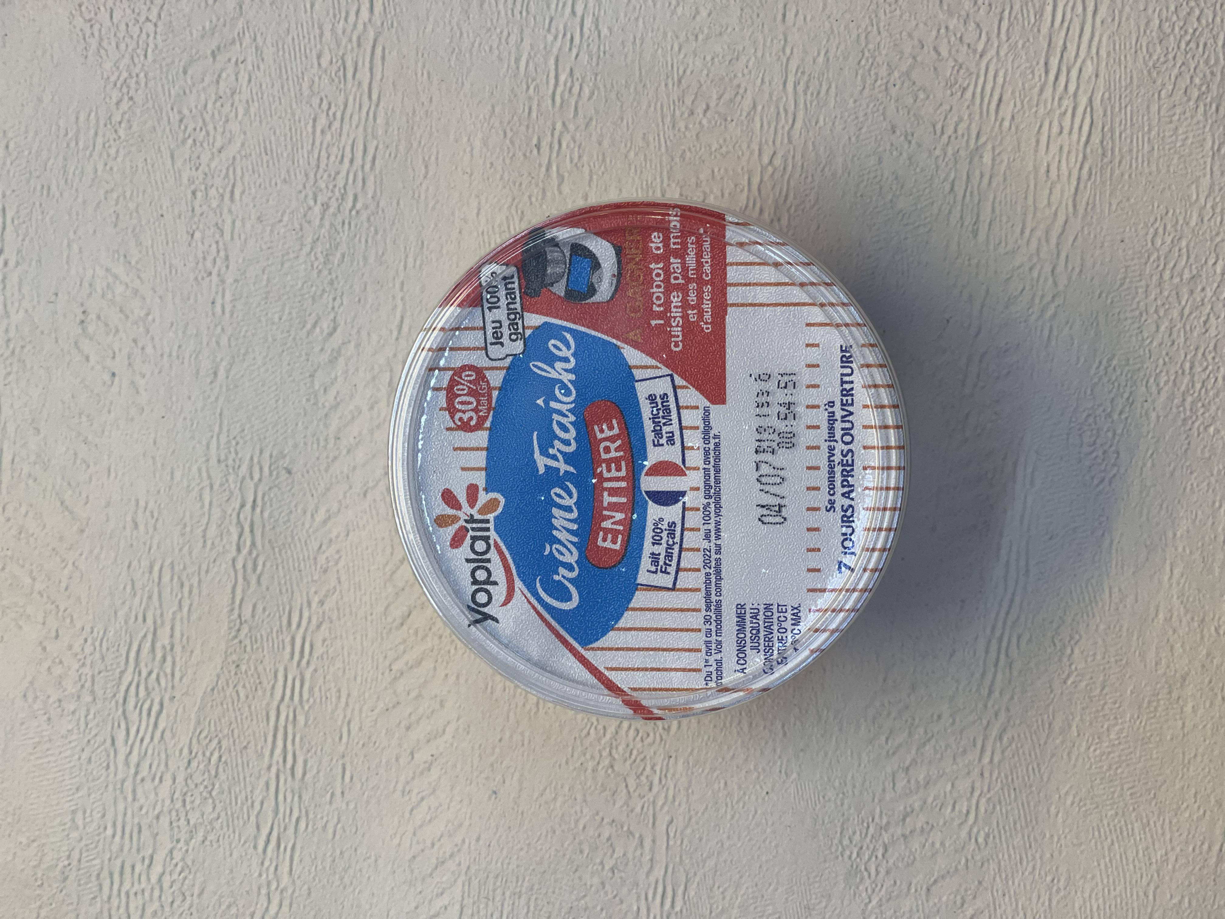 Creme fraiche epaisse yoplait