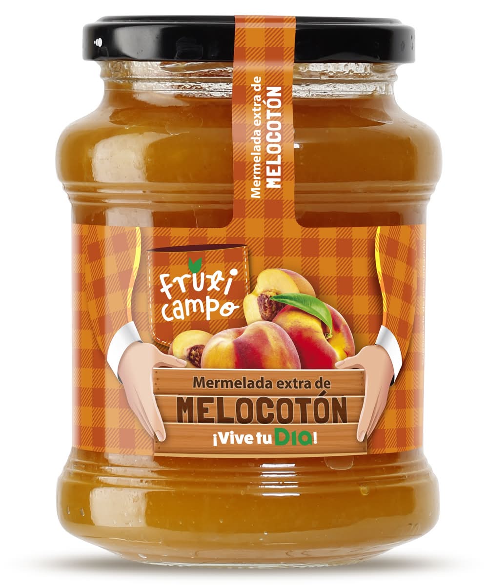 Mermelada De Melocotón Extra Dia Fruticampo Frasco 390 G