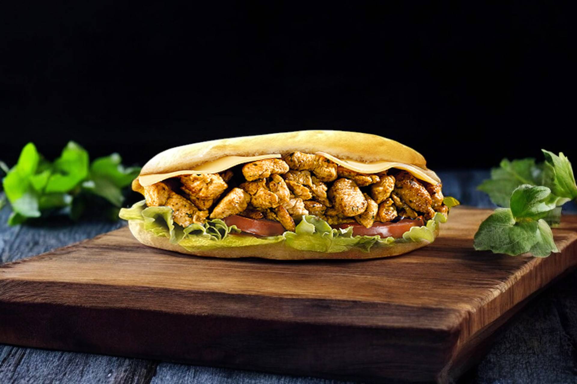 Sandwich Poulet🌮