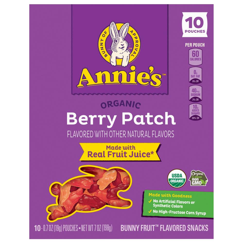 Annie's Berry Patch Bunny Fruit Snacks (7 oz)