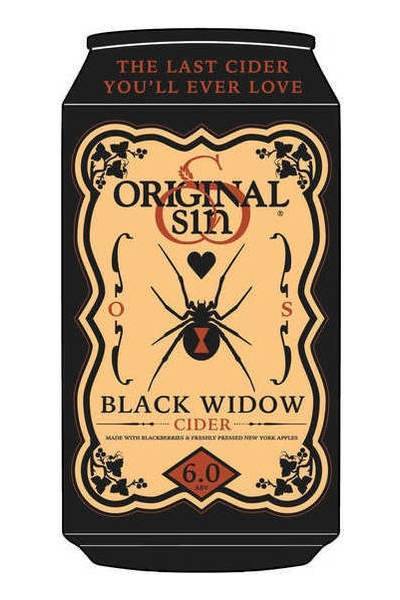 Original Sin Black Widow Cider (6x 12oz cans)