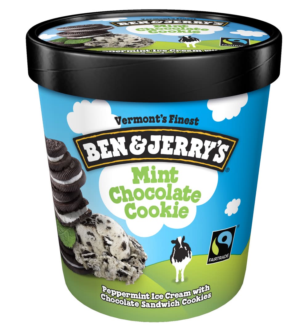 Ben & Jerry's Mint Chocolate Cookie Ice Cream