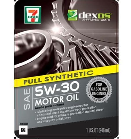 7-Eleven 5W-30 Full Synthetic Motor Oil 1 Quart