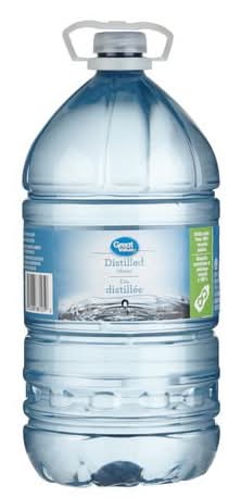 Great Value Distilled Water (4 L)