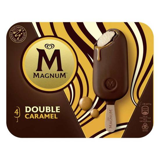 Magnum Double Caramel x4 292g