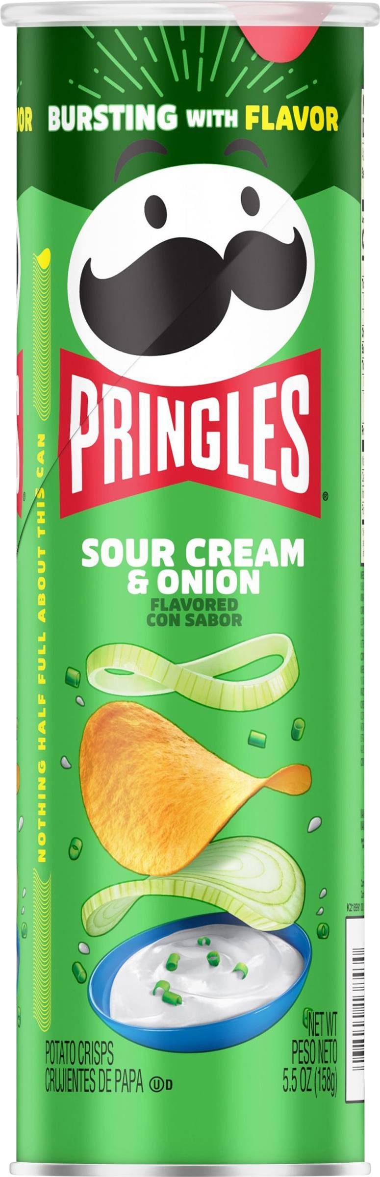 Pringles Potato Crisps (sour cream-onion)
