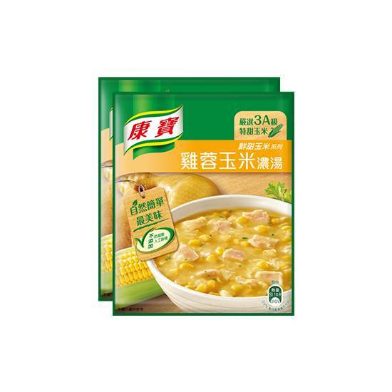 康寶濃湯-雞蓉玉米-54.1g 2入