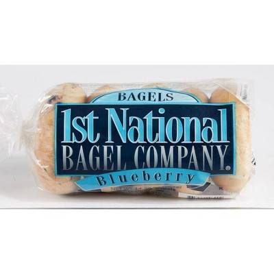 1st National Bagel Company Bagels, Blueberry (14.25 oz, 5 ct)