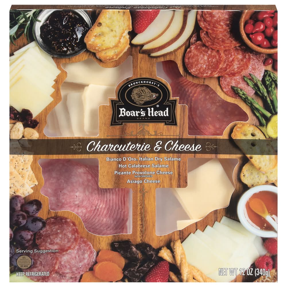 Boar's Head Charcuterie & Cheese Tray (12 oz)