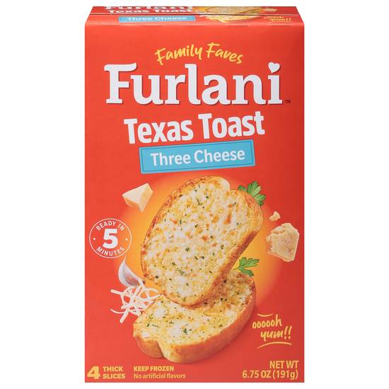 Furlani Frozen Three Cheese Texas Toast (4 ct)
