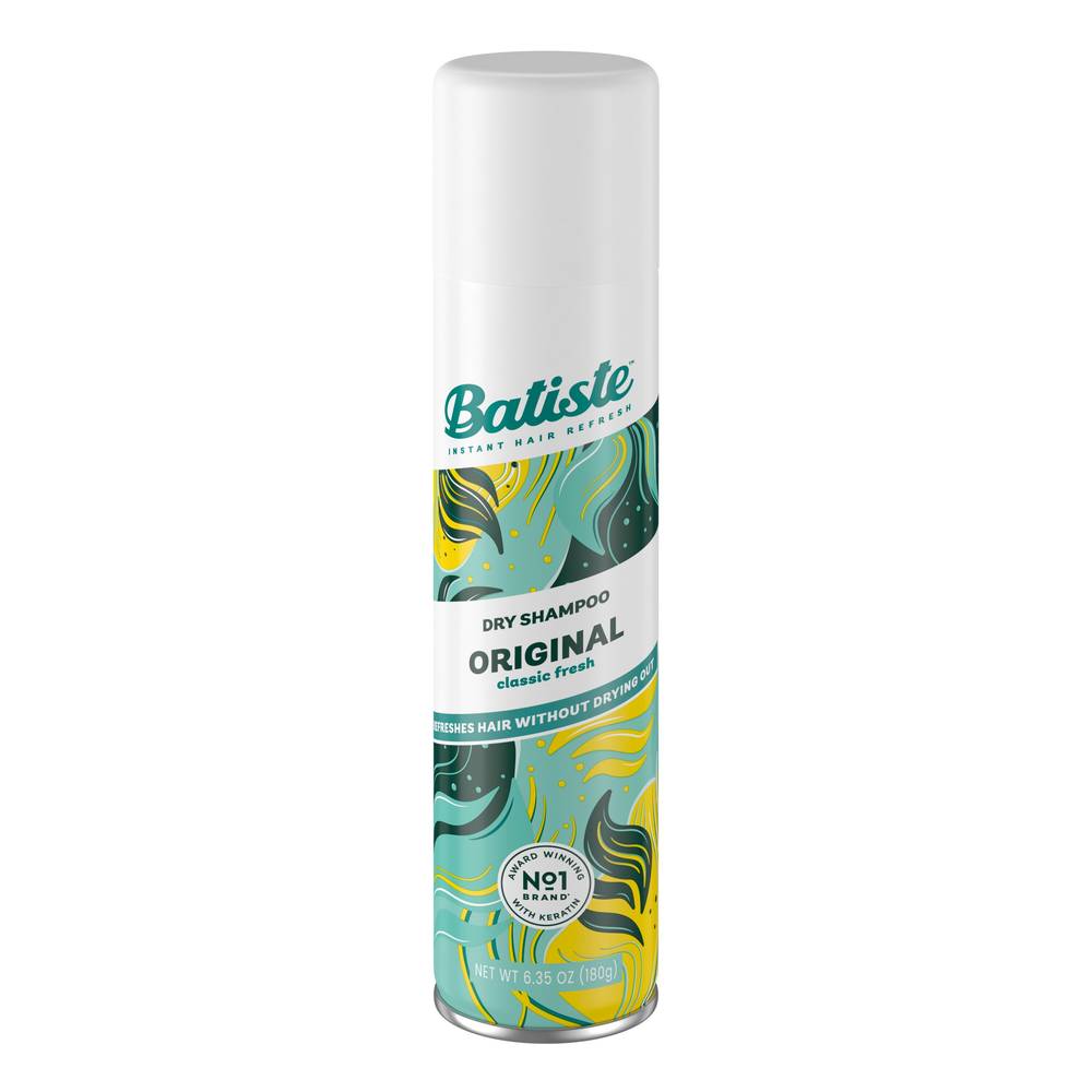 Batiste Dry Shampoo, Original, 6.35 Oz