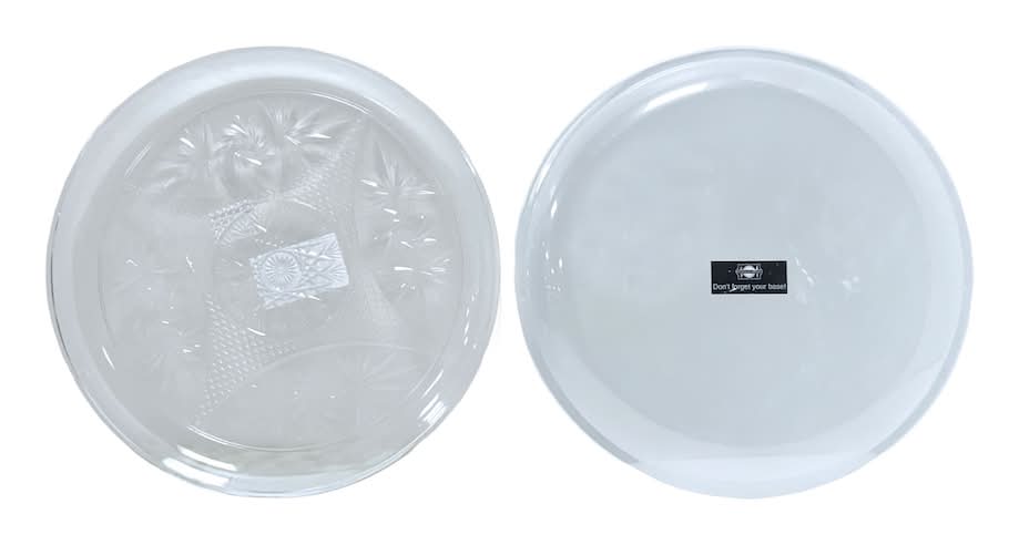 Caterer's Corner Snack Tray With Lid, Assorted Styles, 1-ct.