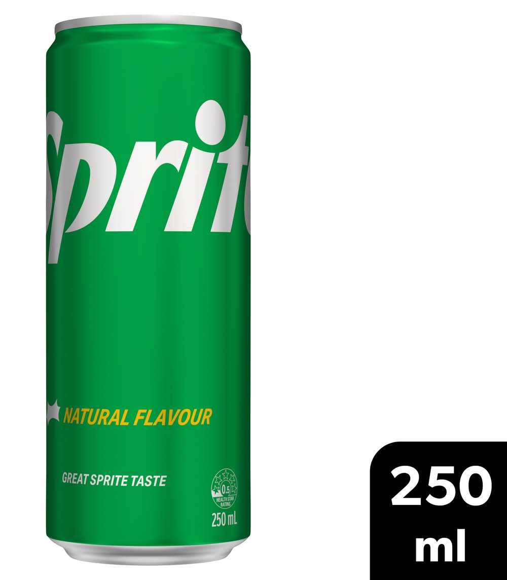 Sprite Soft Drink, Lemon-Lime (250mL)