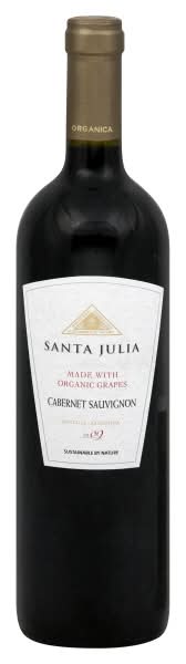 Santa Julia Organic Cabernet Sauvignon (750 ml)