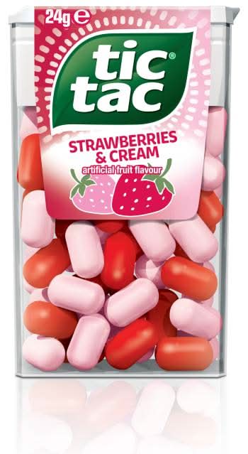 Tic Tac Strawberries and Cream 24g