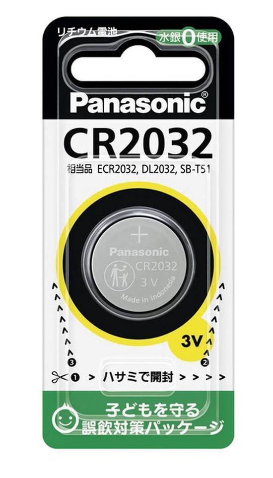 パナ　ボタン電池　CR2032 Panasonic Button Batteries CR2032