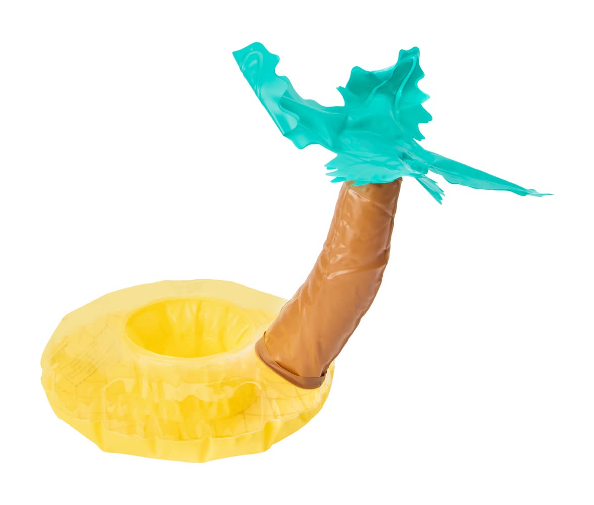 Inflatable Cup Holder Palm Tree