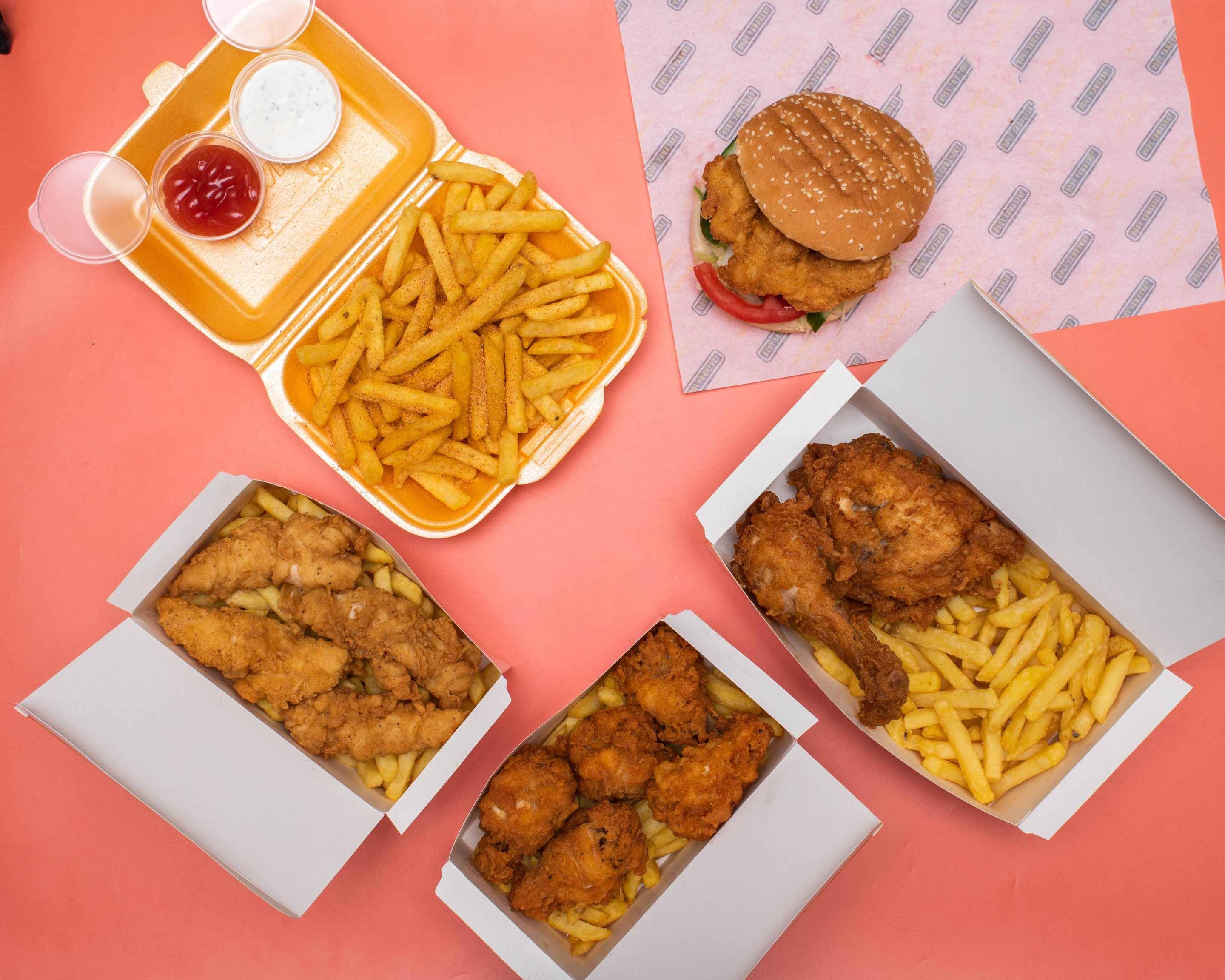 Favourite chicken deals menu