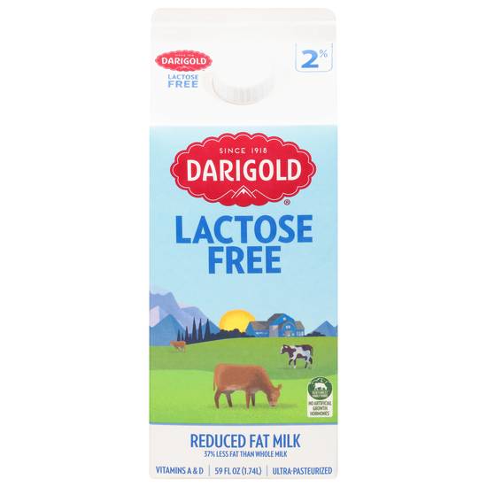 Darigold Reduced Fat Lactose Free 2% Milk (59 floz)