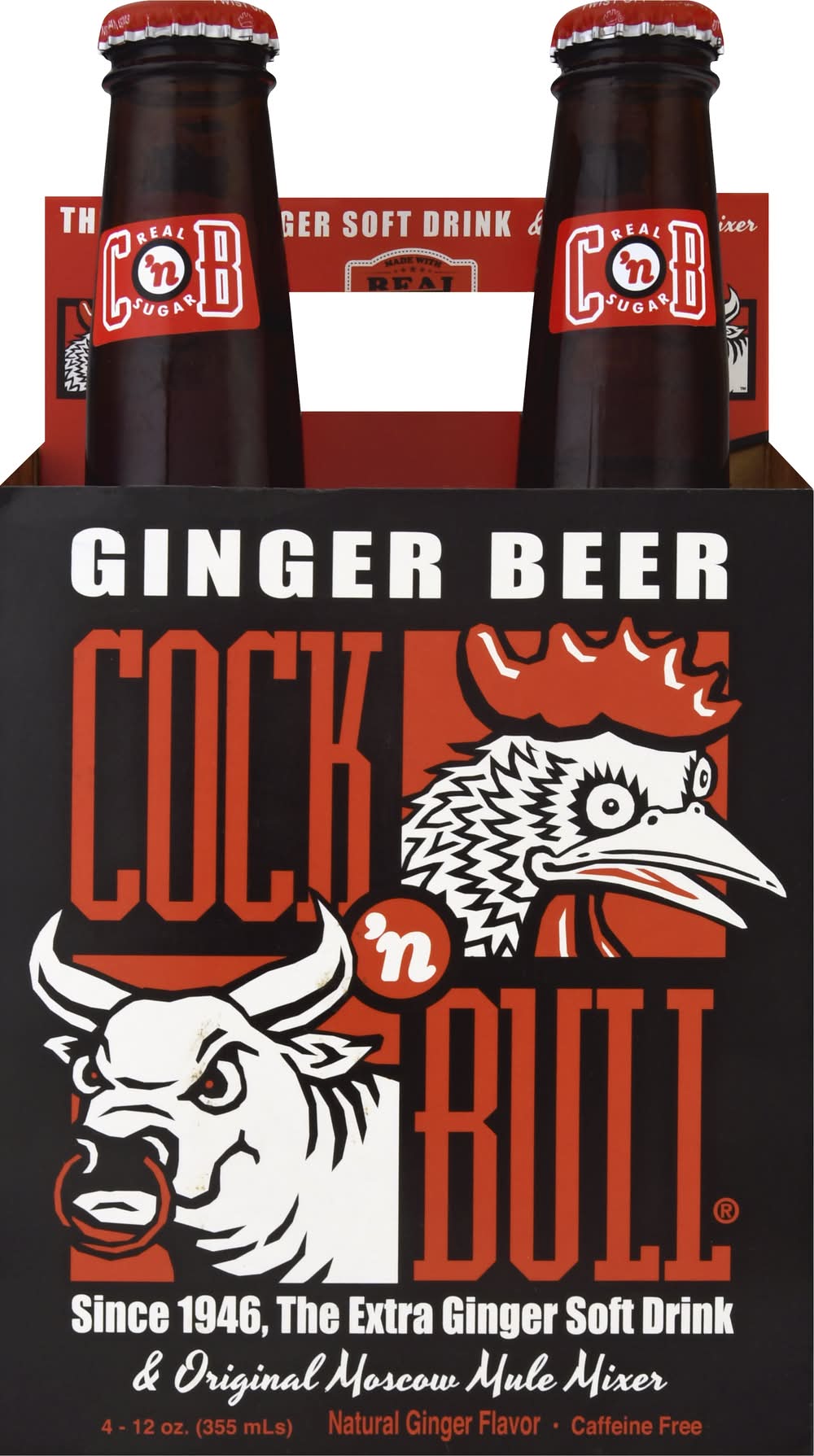 Cock 'n Bull Ginger Beer (4 x 3 fl oz)