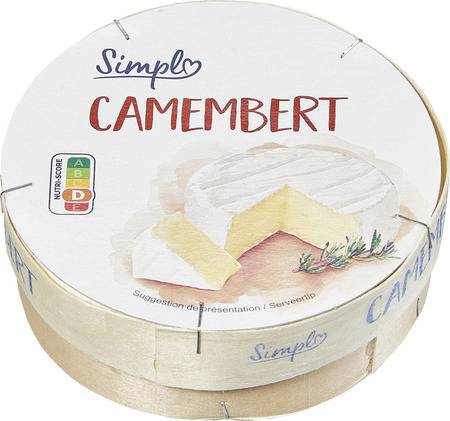 Camembert SIMPL - le fromage de 250g