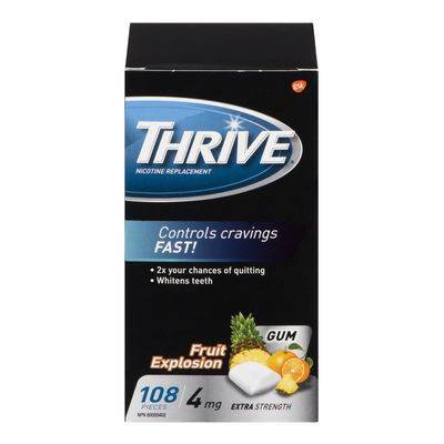 Thrive Fruit Explosion Extra Strength Nicotine Gum (160 g)