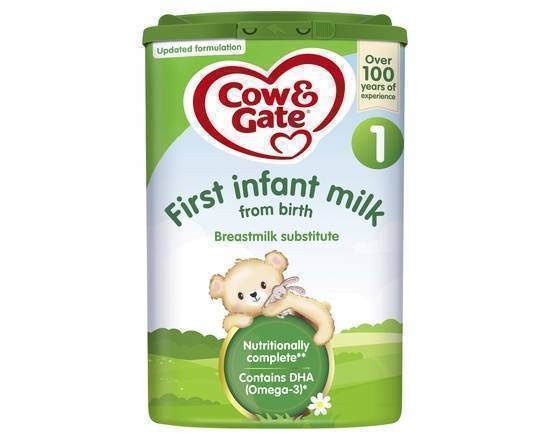 Cow & Gate 1 First Baby Milk Formula From Birth 800g