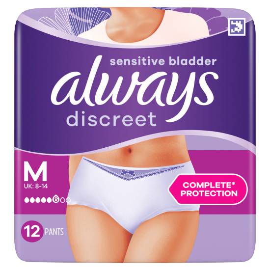 Always Discreet Incontinence Pants (12ct)