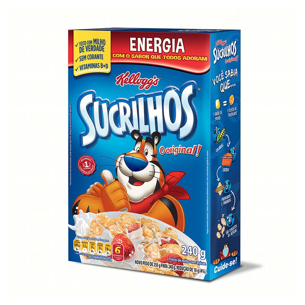 Kellogg's cereal matinal original sucrilhos (240 g)