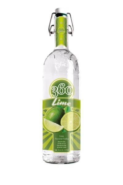 360 Lime Vodka (50ml bottle)