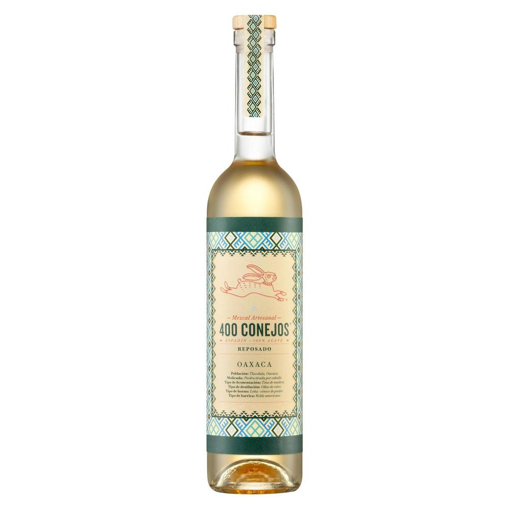 400 Conejos · Mezcal reposado (750 ml)