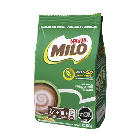 Milo saborizante para leche activ-go (300 g)