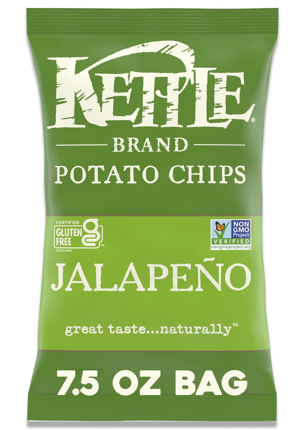 Kettle Potato Chips, Jalapeno (7.5 oz)