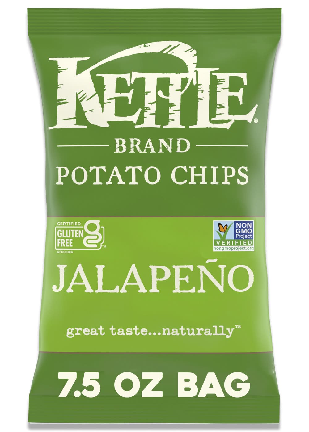Kettle Brand Potato Chips, Jalapeño (7.5 oz)