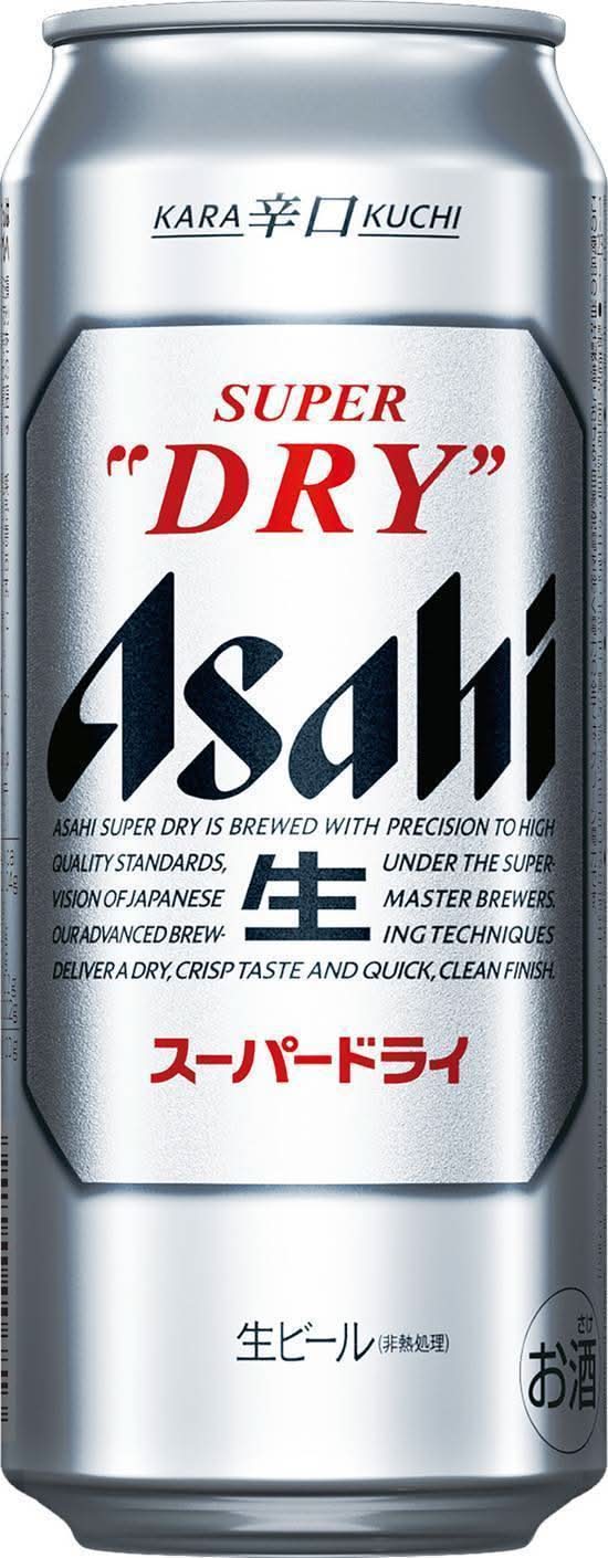 アサヒスーパードライ 生ビール (500mL)
