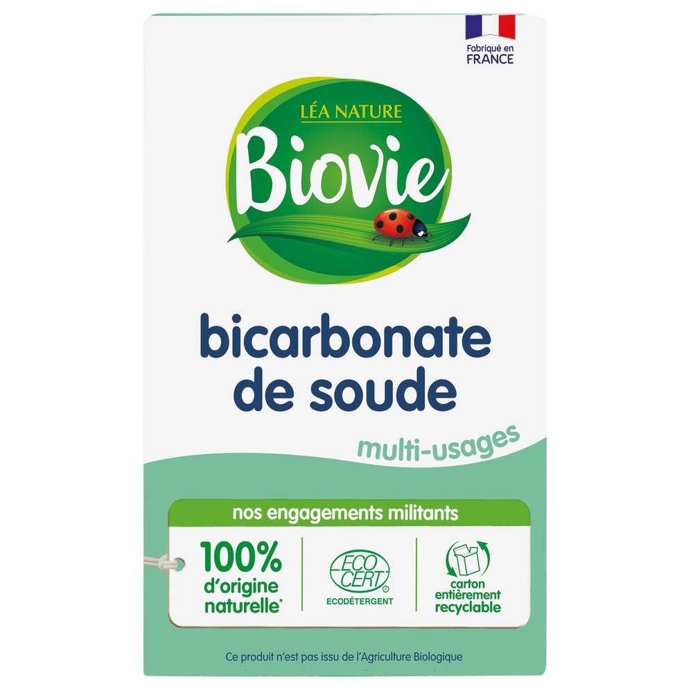 Biovie - Bicarbonate de soude multi-usage naturel ecocert (500g)