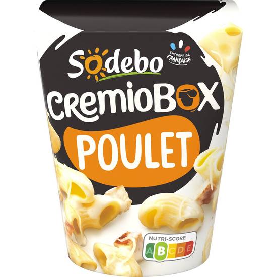 Sodebo - Cremiobox pâtes poulet crème