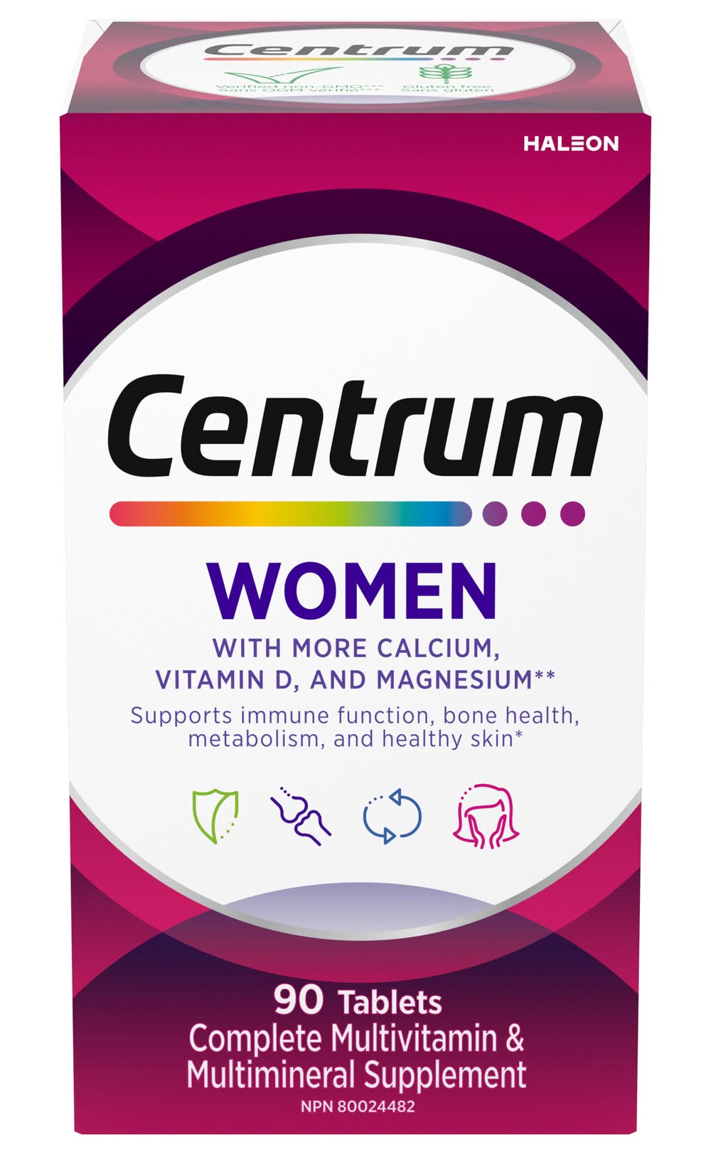 Centrum Complete Multivitamin & Mineral Supplement Tablets, Women (90 ct)