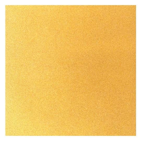 Gold Glitter Shimmer Paper By Recollections, 12" X 12"