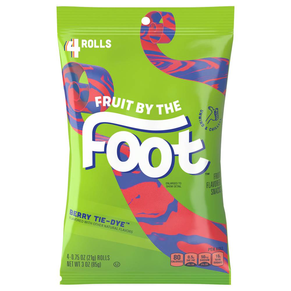 Fruit By the Foot Berry Tie-Dye Fruit Flavored Snacks (4 ct)