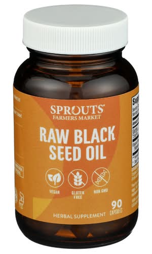 Sprouts Raw Black Seed Oil