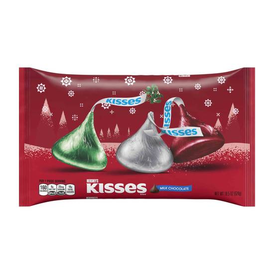 Order Hershey's Kisses Holiday Milk Chocolates - 17 oz food online from Rite Aid store, Oceanside on bringmethat.com