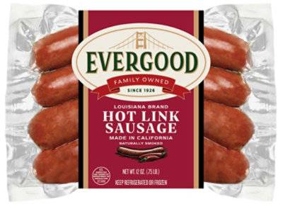 Evergood Louisiana Brand Hot Links (12 oz)