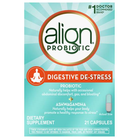 Align Probiotic Digestive De-Stress Supplement (21 ct)